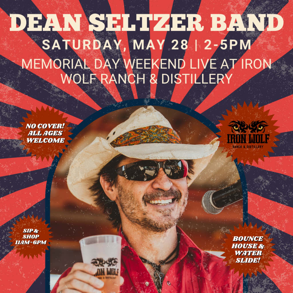 Dean Seltzer live at Iron Wolf May 28 2-5pm