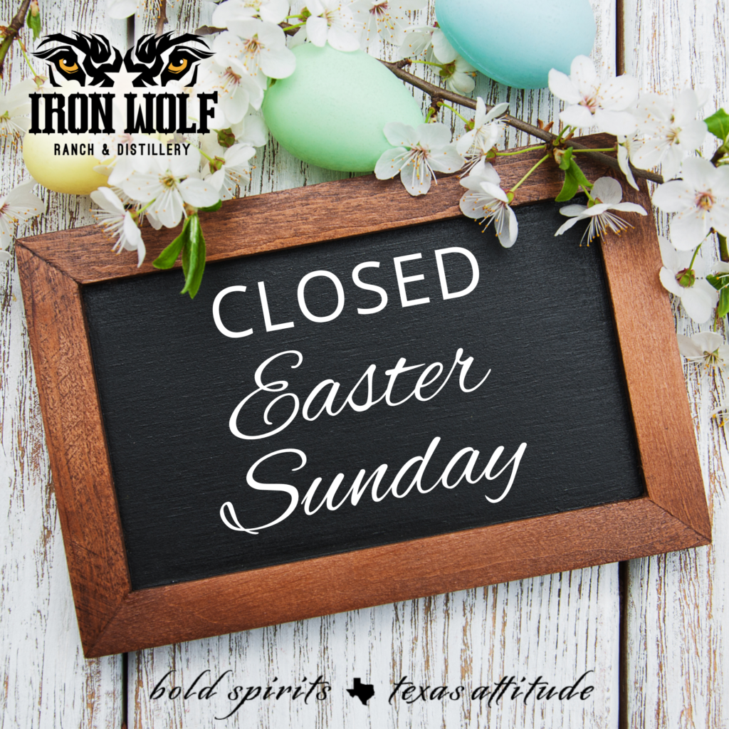 IWD CLOSED EASTER SUNDAY