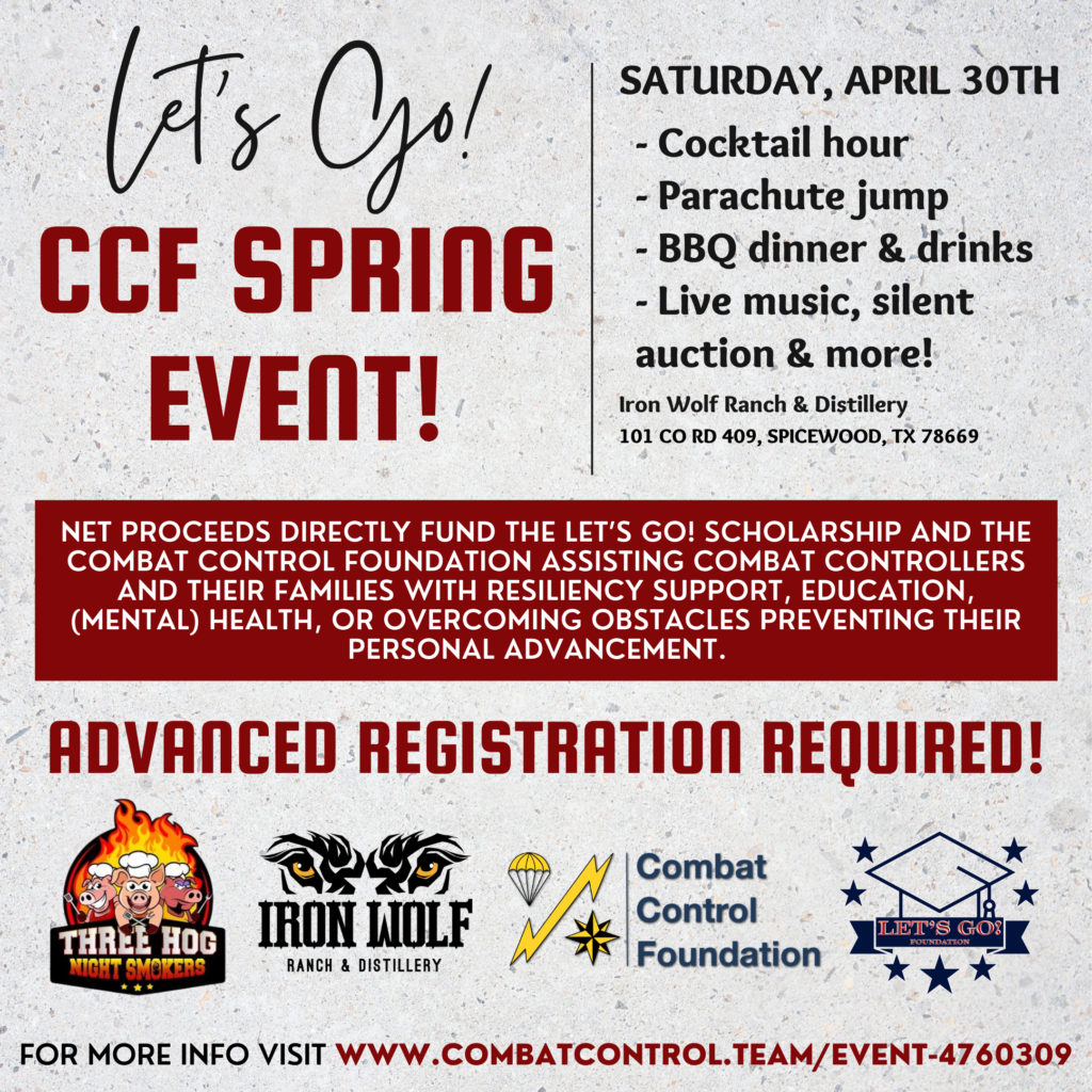 CCF Spring Event at Iron Wolf April 30