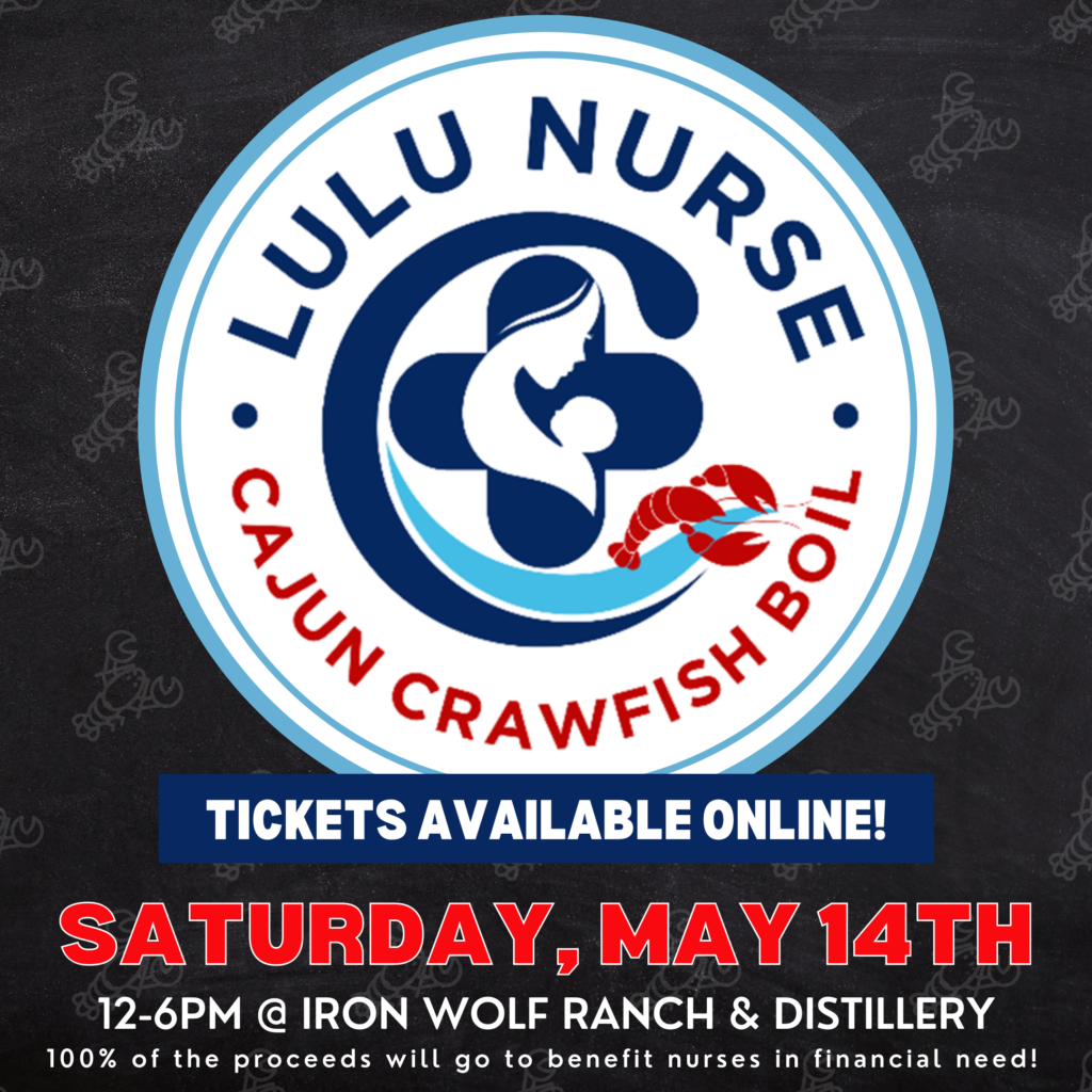 LULU Nurse Crawfish Boil May 14 at Iron Wolf