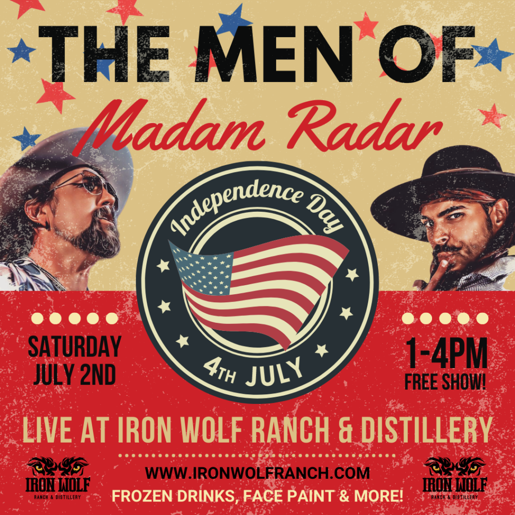 July 2 - Men of Madam Radar 1-4pm