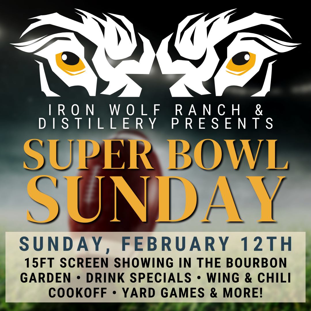Super Bowl Sunday at Iron Wolf promo image