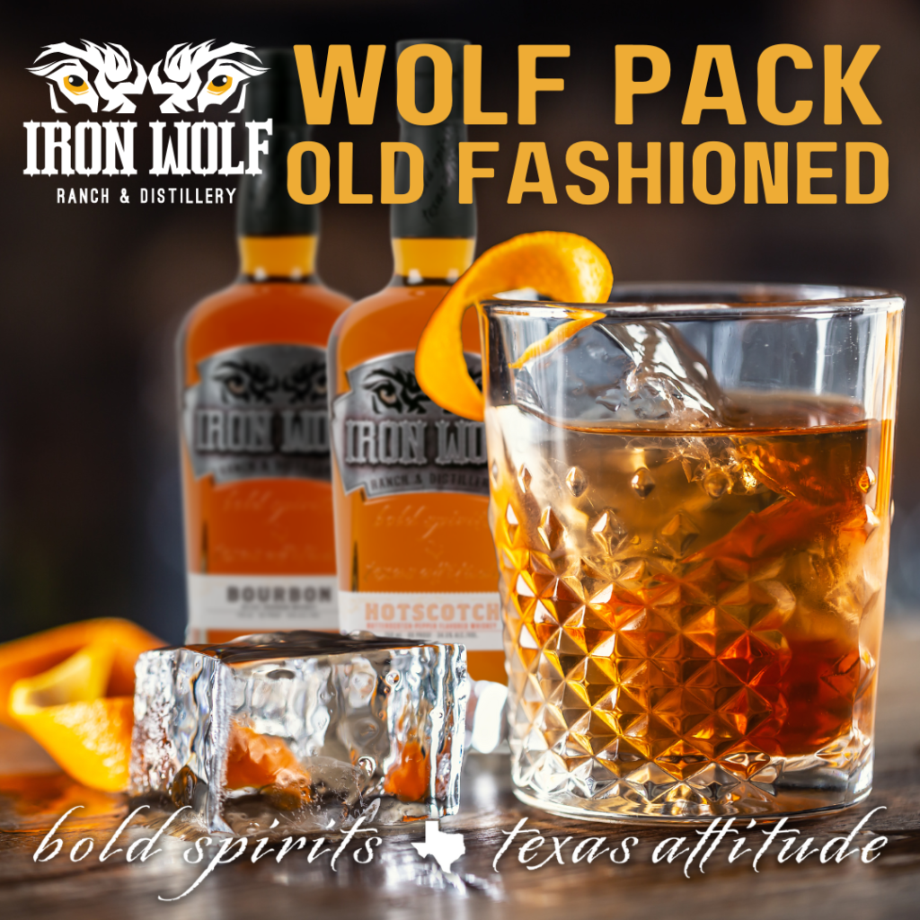 Wolf Pack Old Fashioned - Hotscotch and Bourbon