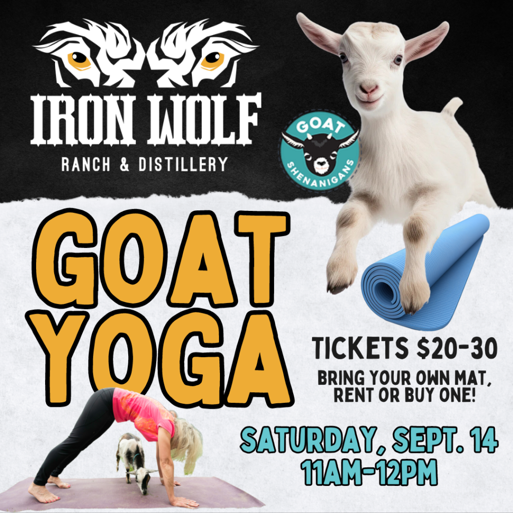 Sept. 14 - Goat Yoga